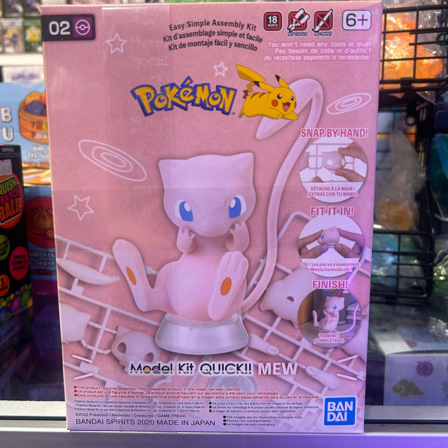 Pokemon Mew Quick Model Kit