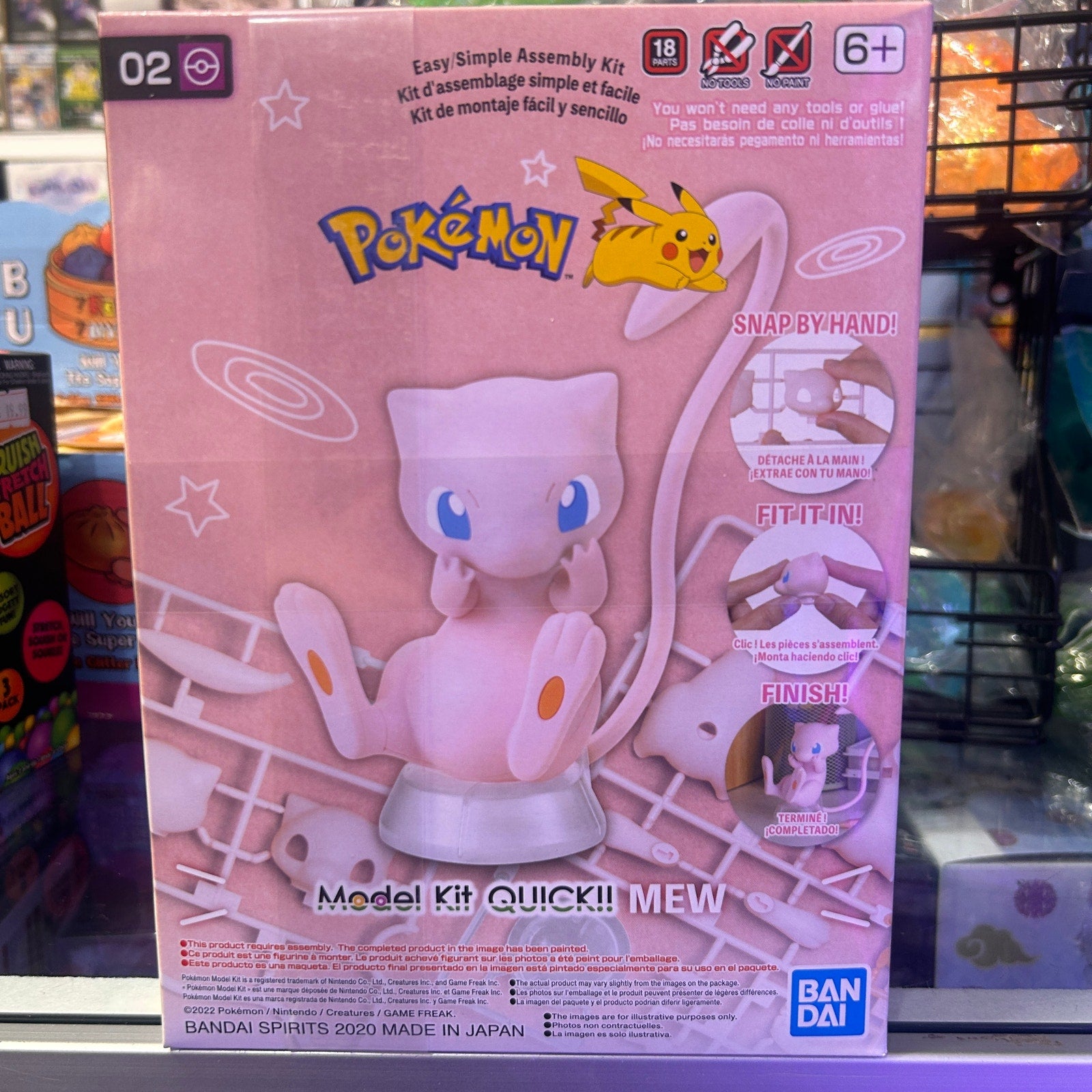 Pokemon Mew Quick Model Kit