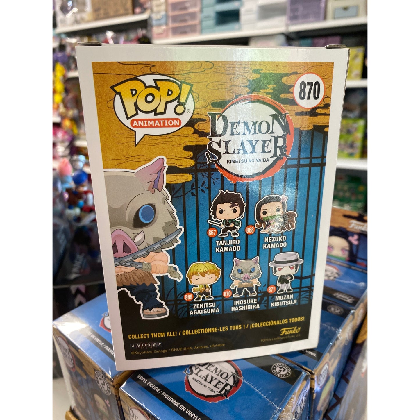 Demon Slayer Inosuke Hashibira Funko Pop! Vinyl Figure #870