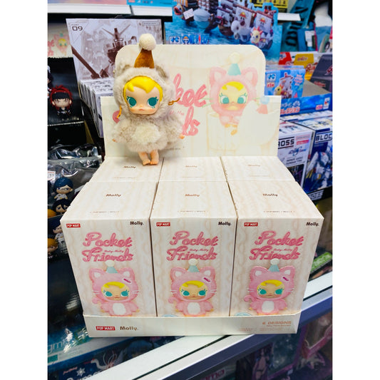 POP MART Baby Molly Pocket Friends Vinyl Plush Pendant Blind Box