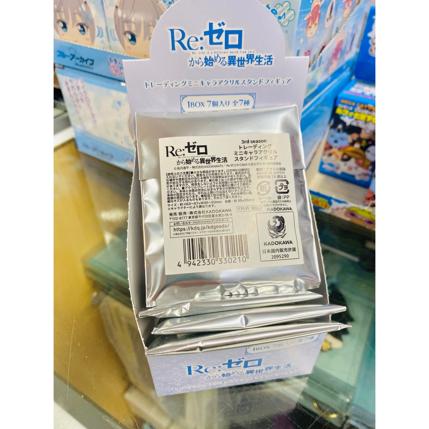 Re: Zero Starting Life In Another World 3rd Season Mini Acrylic Stand Figures