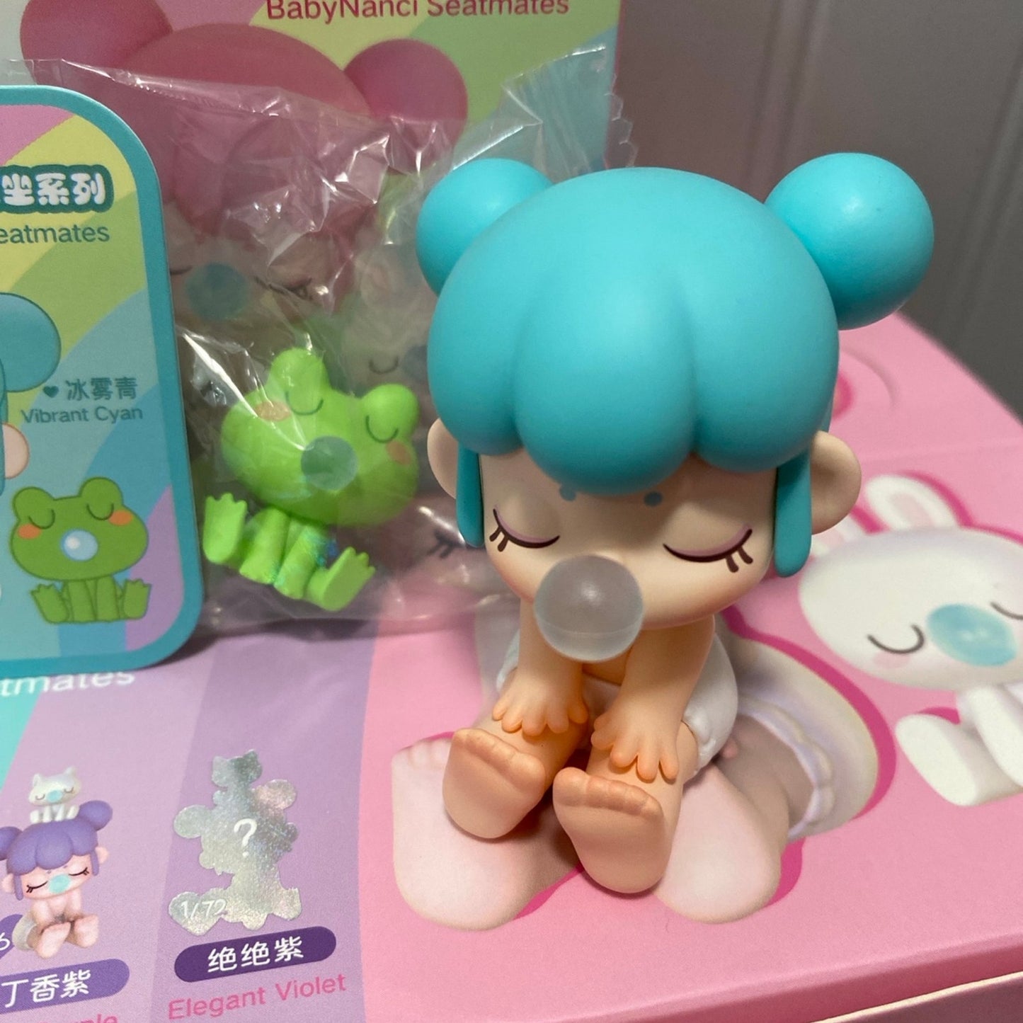 Baby Nanci Seatmates Blind Box “Vibrant Cyan”