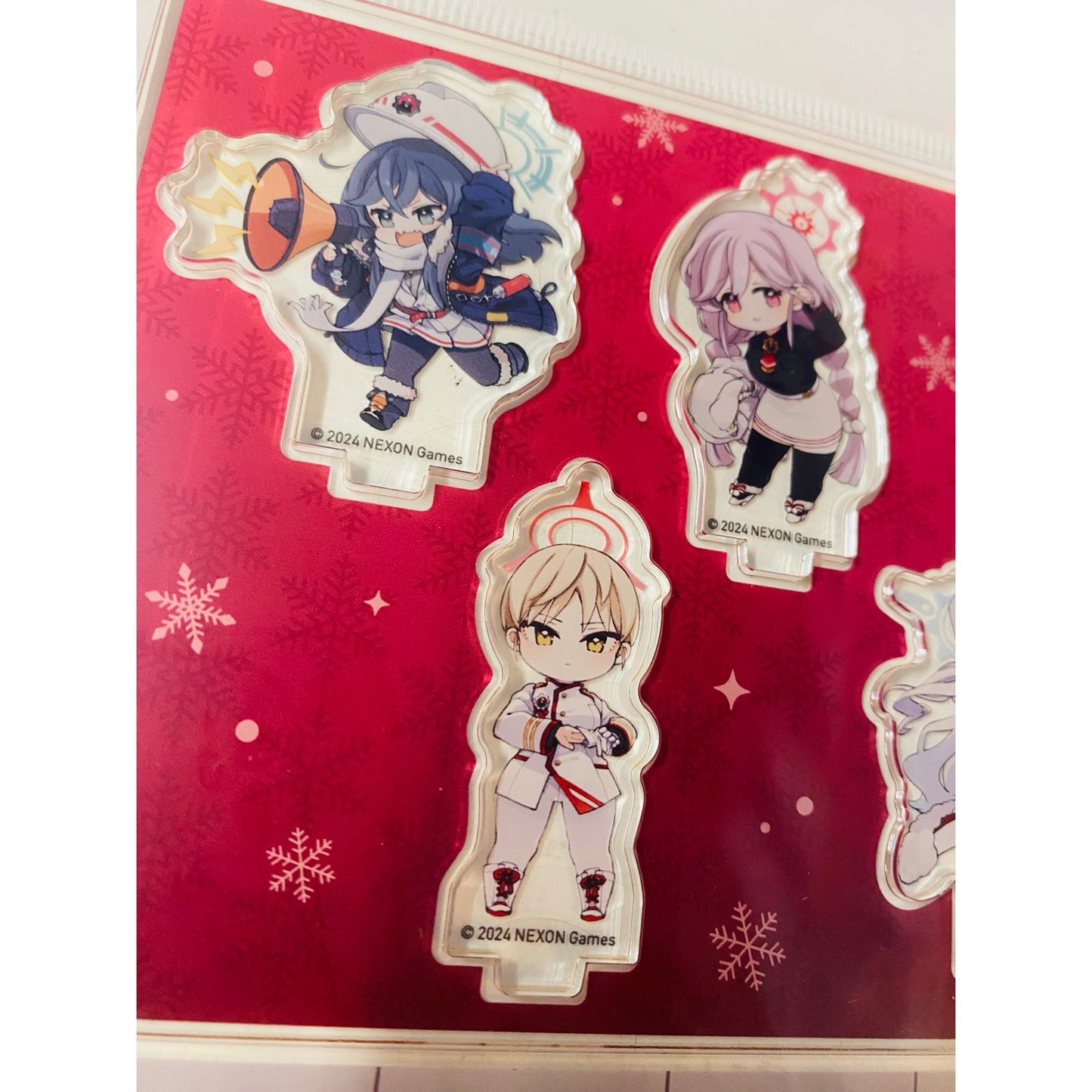 Blue Archive Diorama Acrylic Stand 3.5th Anniversary Red Winter Federal Academy