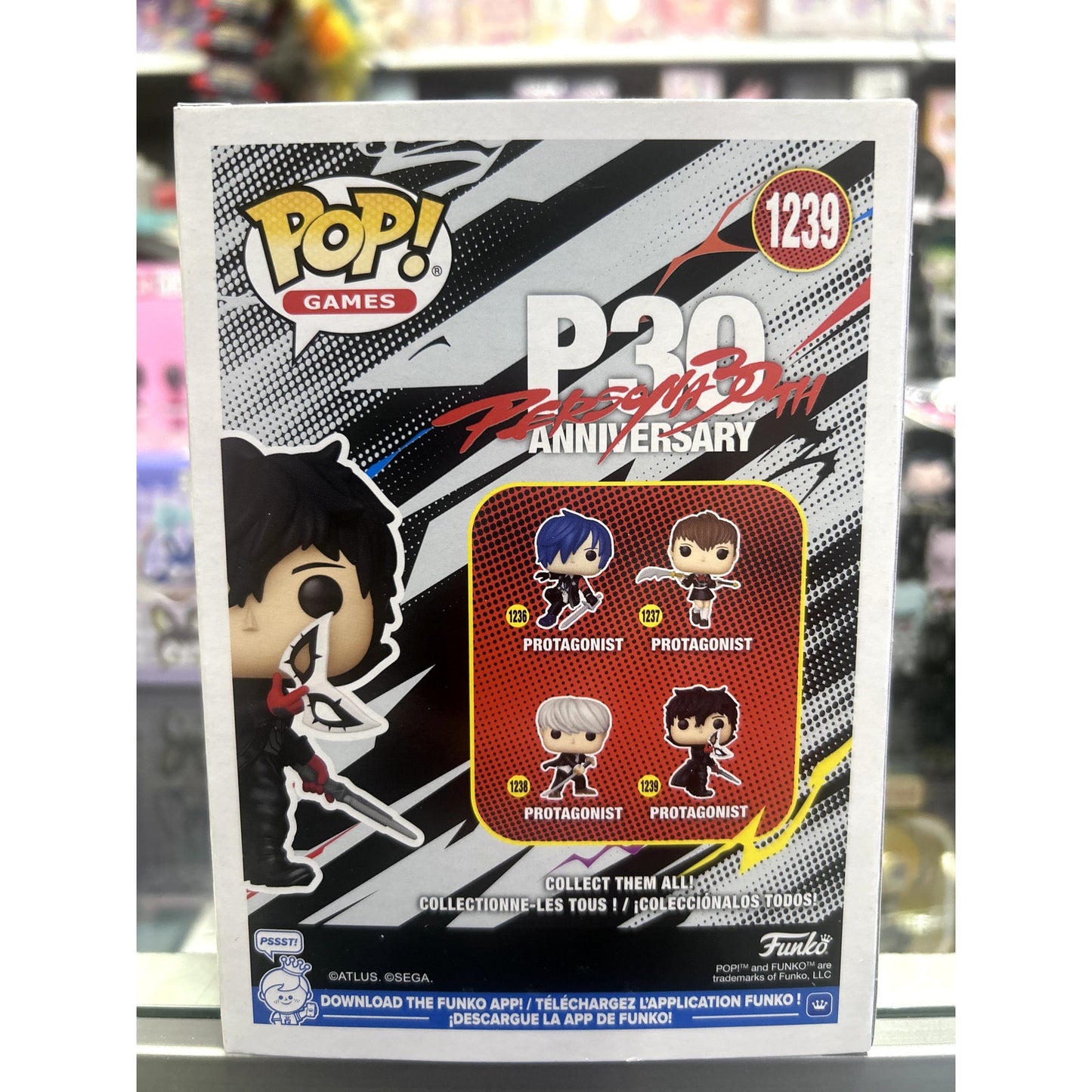 Persona 30th Anniversary Persona 5 Royal Protagonist Funko Pop!