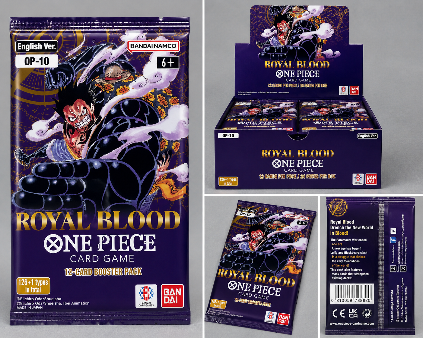 One Piece Card Game – Royal Blood OP-10 Booster Pack – English Version
