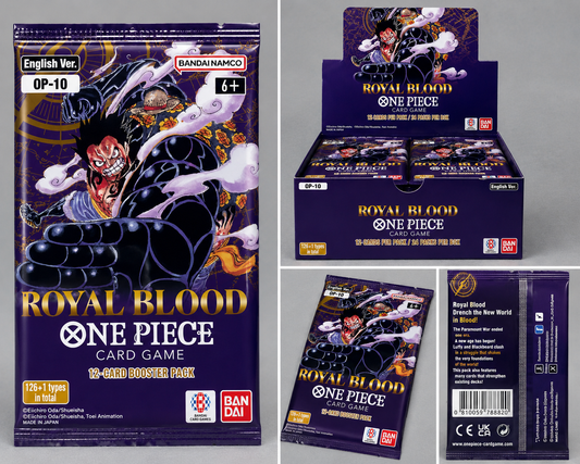 One Piece Card Game – Royal Blood OP-10 Booster Pack – English Version
