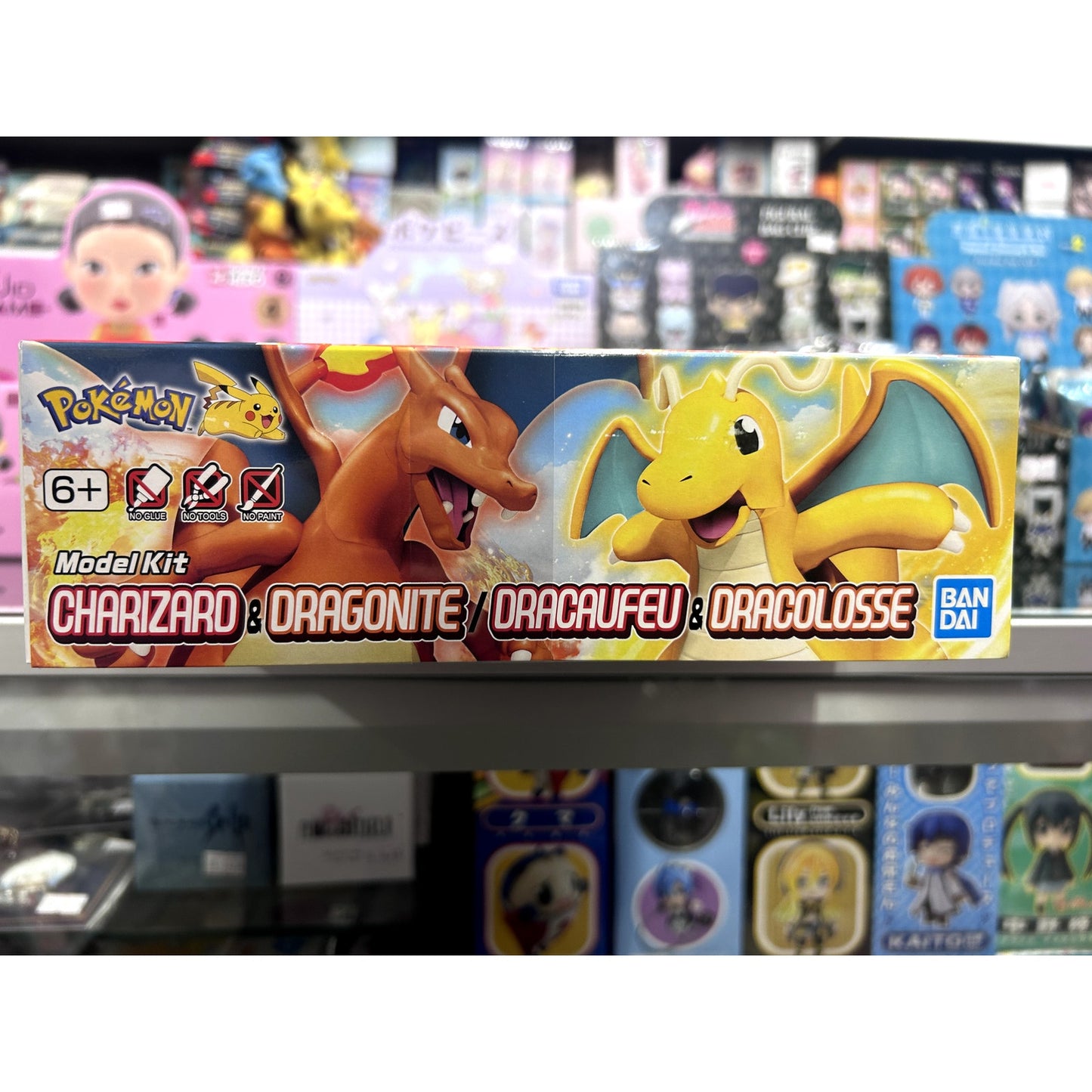 Pokemon Charizard& Dragonite / Dracaufea& Dracolosse Model Kit