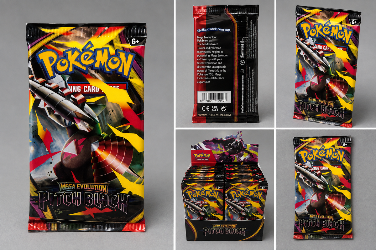 Pokémon TCG Mega Evolution: Pitch Black Booster Pack