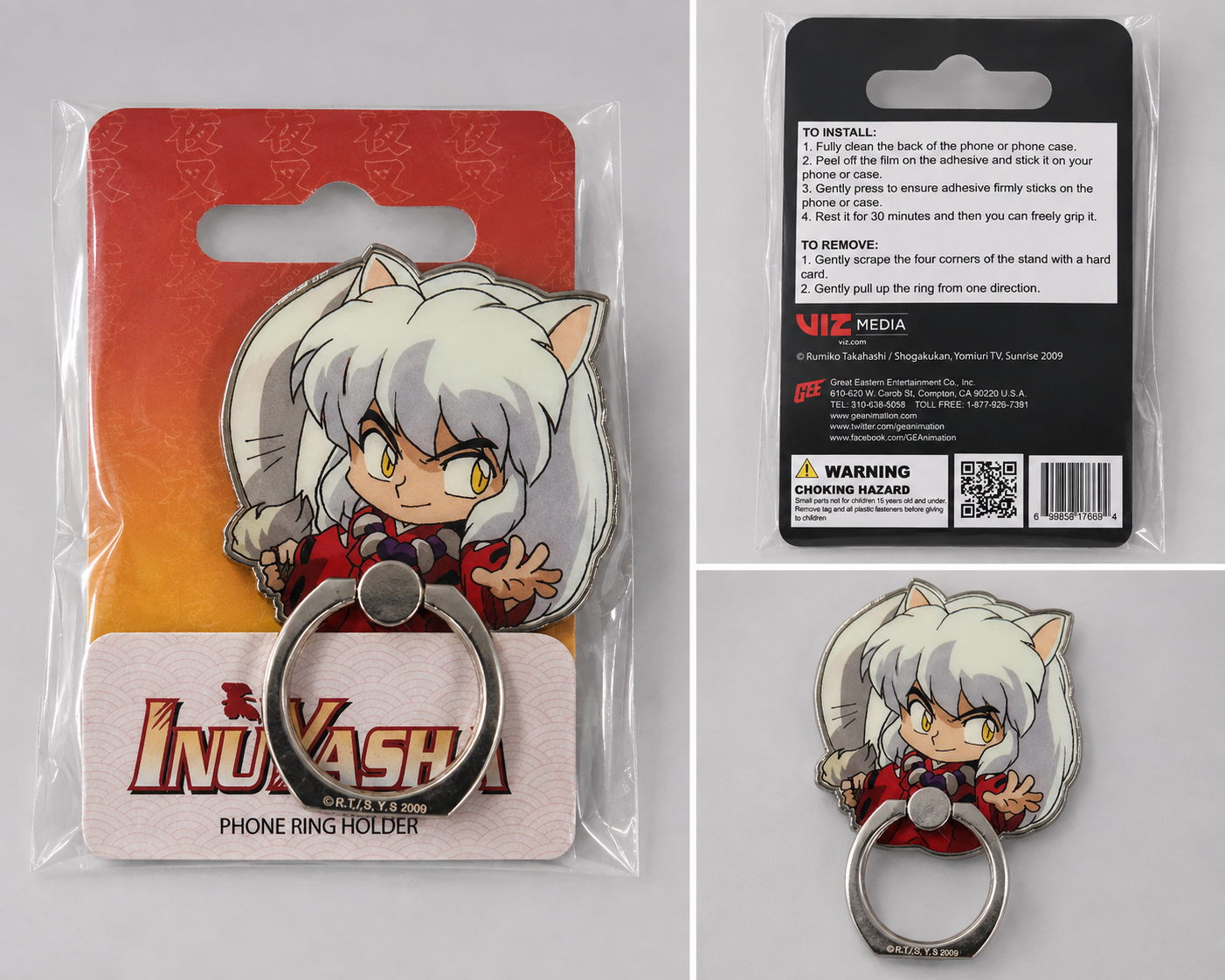 InuYasha Phone Ring Holder