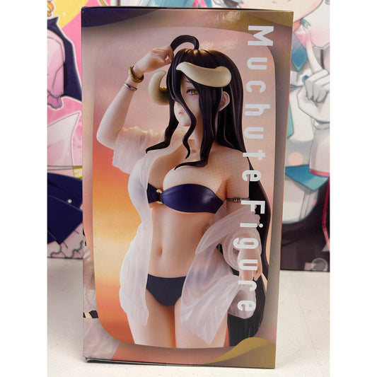 Overlord Albedo Aqua Ver. Muchute Figure – FuRyu