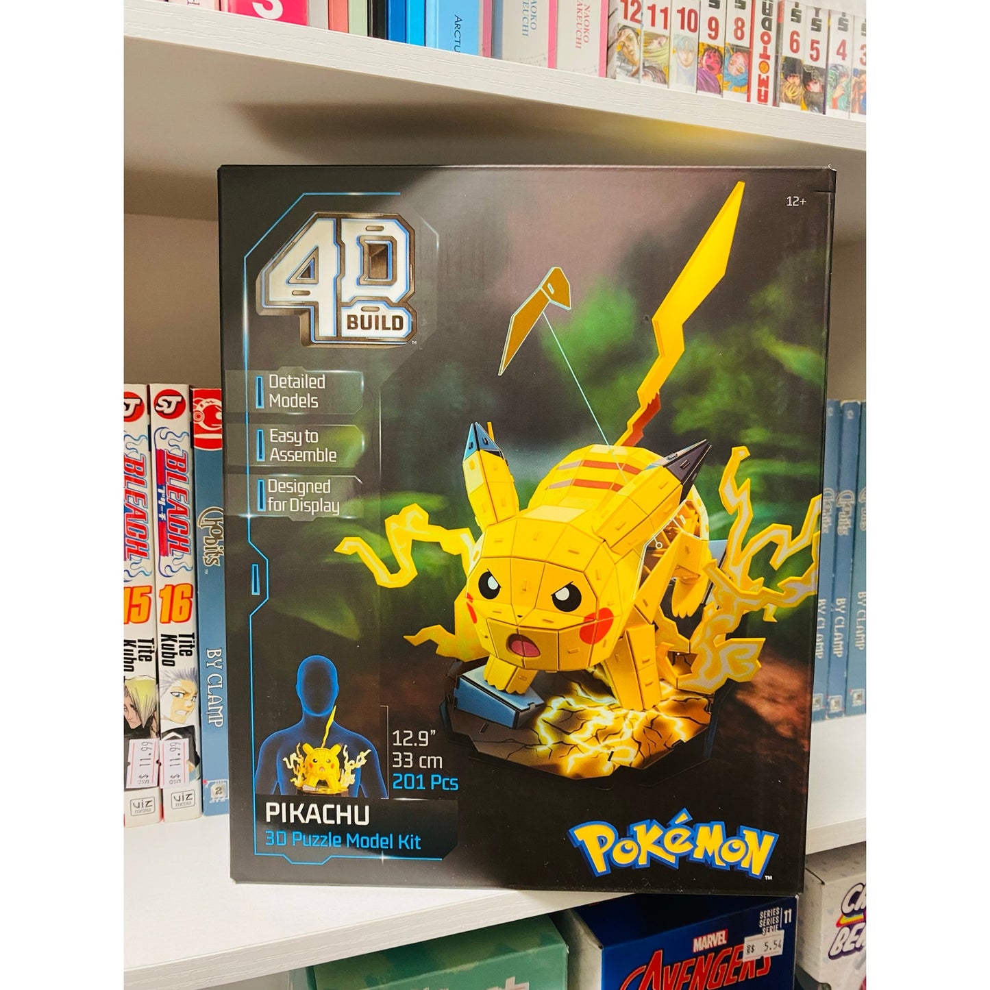 Pokemon 4D Build Pikachu 3D Plastic Model Puzzle