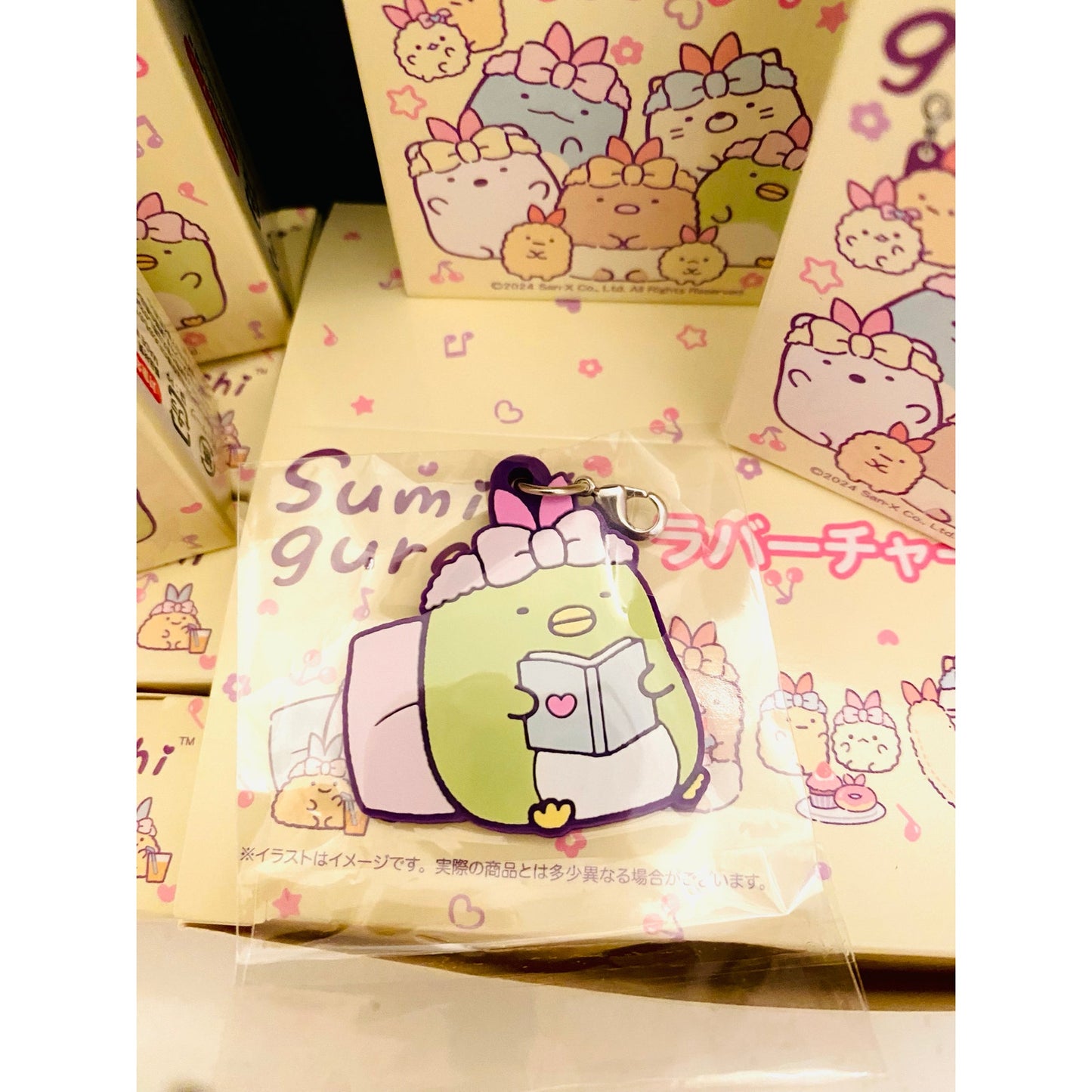 Sumikkogurashi Angelic Ebiten Idol Rubber Charm Penguin