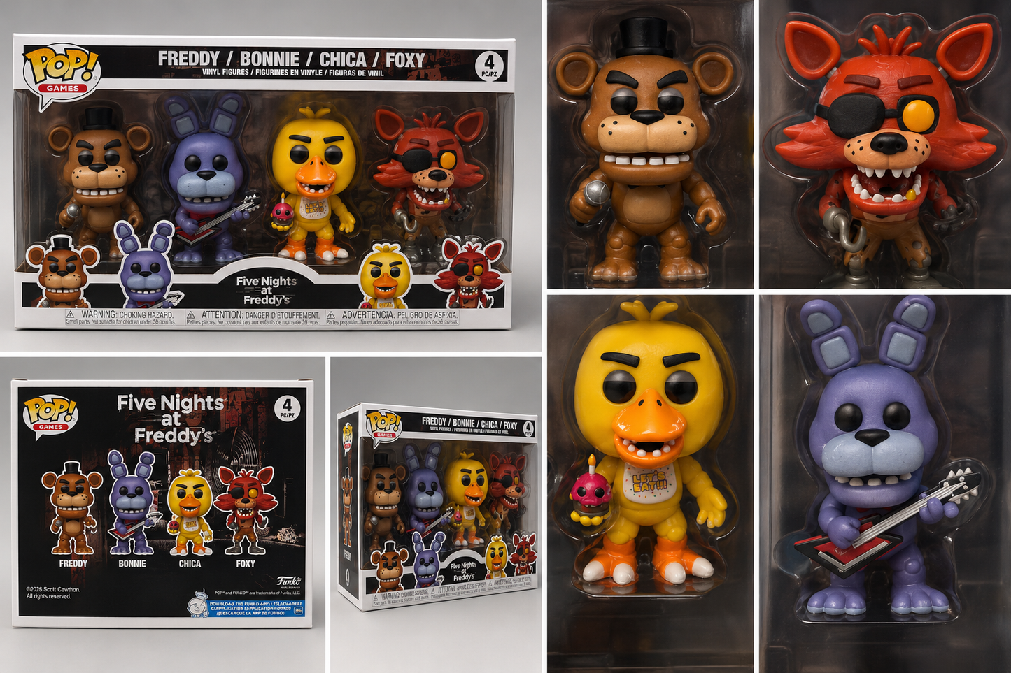 Five Nights at Freddy's Funko Pop! Vinyl Figure Bundle Box 4-Pack
