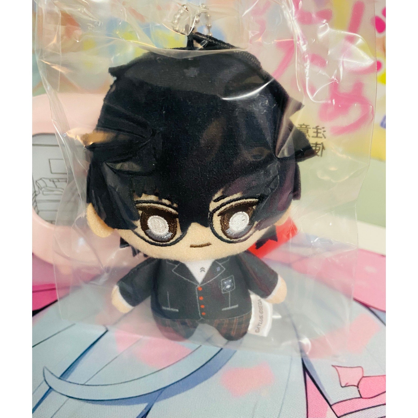 P5R Persona Plush Keychain Nui Mascot Protagonist