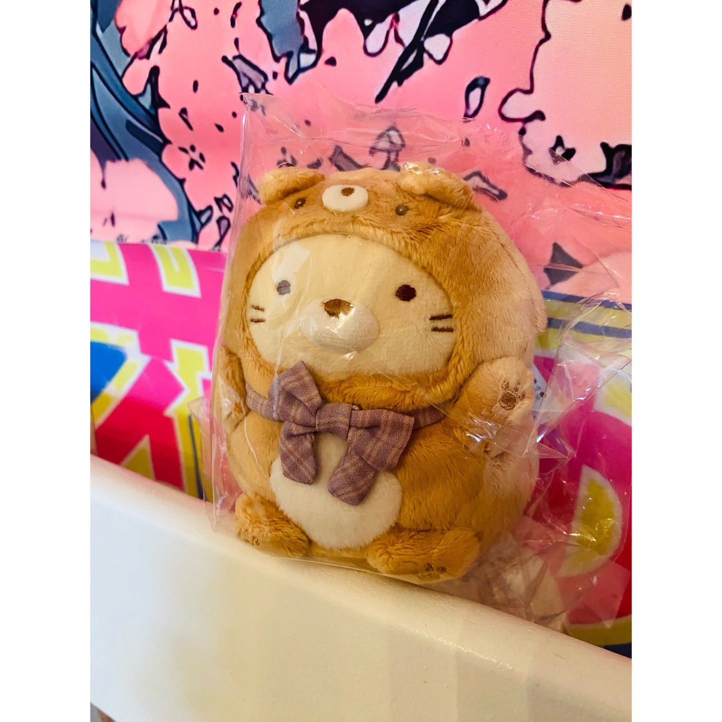 San-X Sumikkogurashi Ouchi de Kuma Cafe Atsumete Peluche Neko