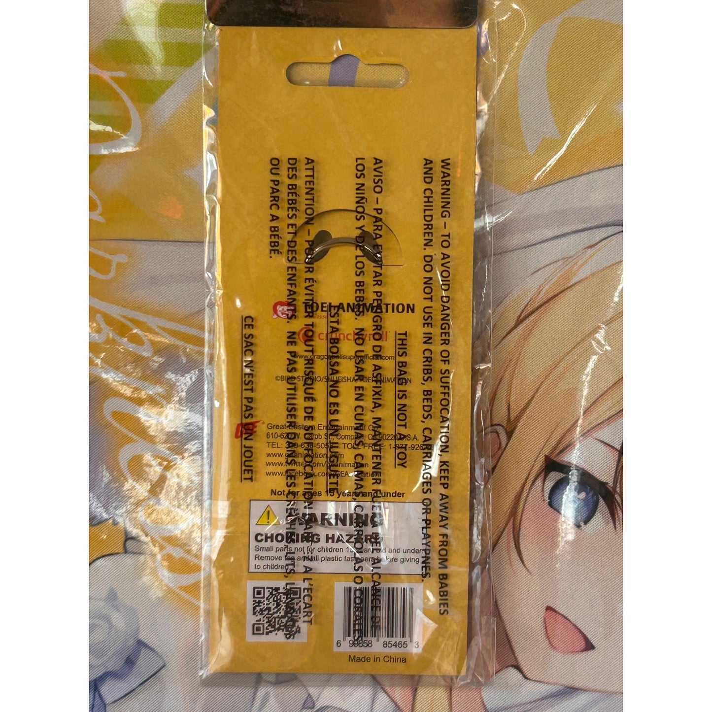 Dragon Ball Super Whis PVC Keychain