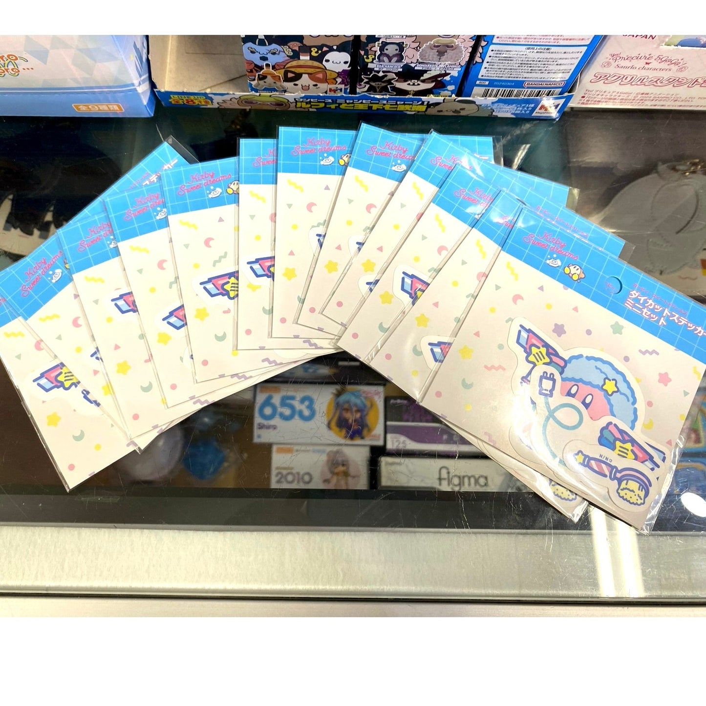 Kirby Kirby Sweet Dreams Diecut Sticker Mini Set 4pk "Dryer Time"