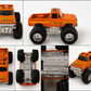 Vintage Hartoy Reese’s 4x4 Monster Truck Die-Cast Toy 1989 Orange Advertising Collectible