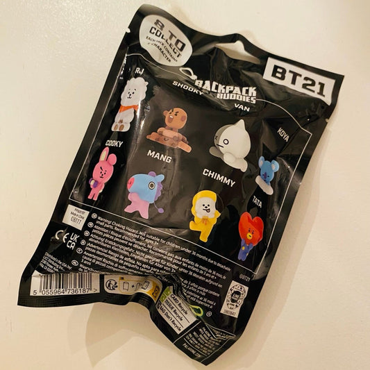 BT21 x Line Friends Rygsæk Buddies Taske Clip