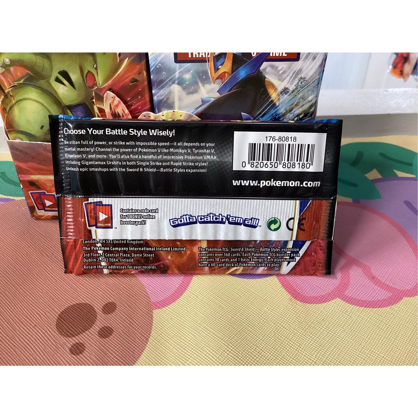 Pokémon Battle Styles Sword & Shield Booster Pack