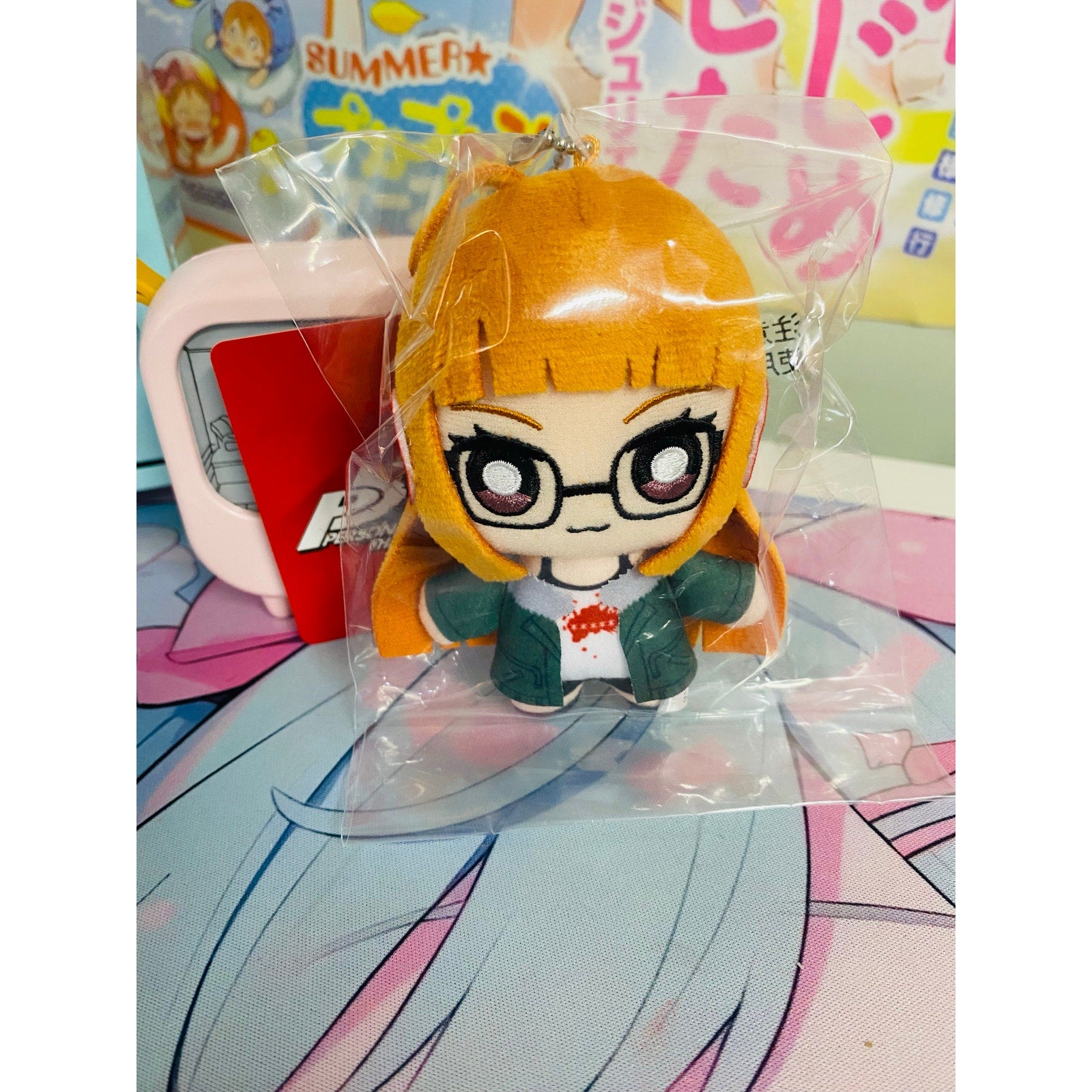 P5R Persona Plush Keychain Nui Mascot Futaba Sakura