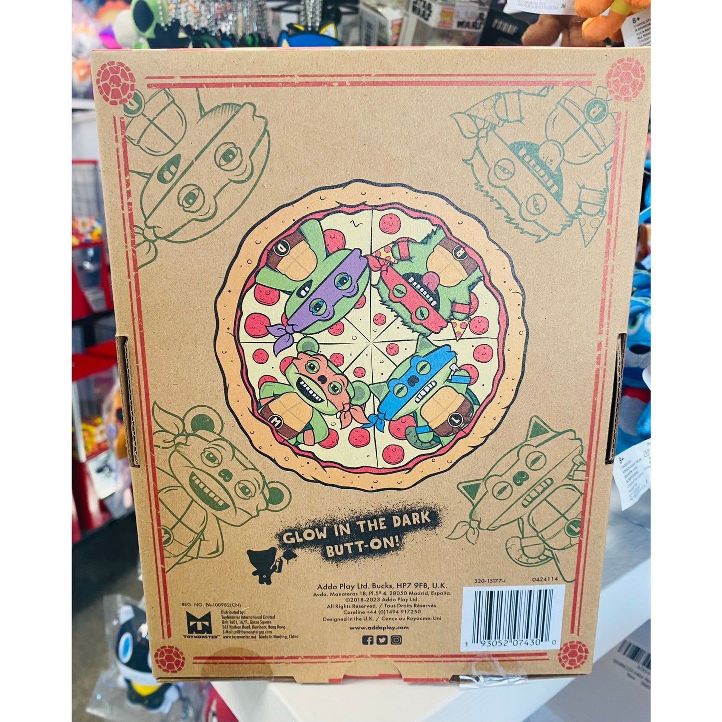 TMNT 9" Fugglers Donatello OR Leonardo