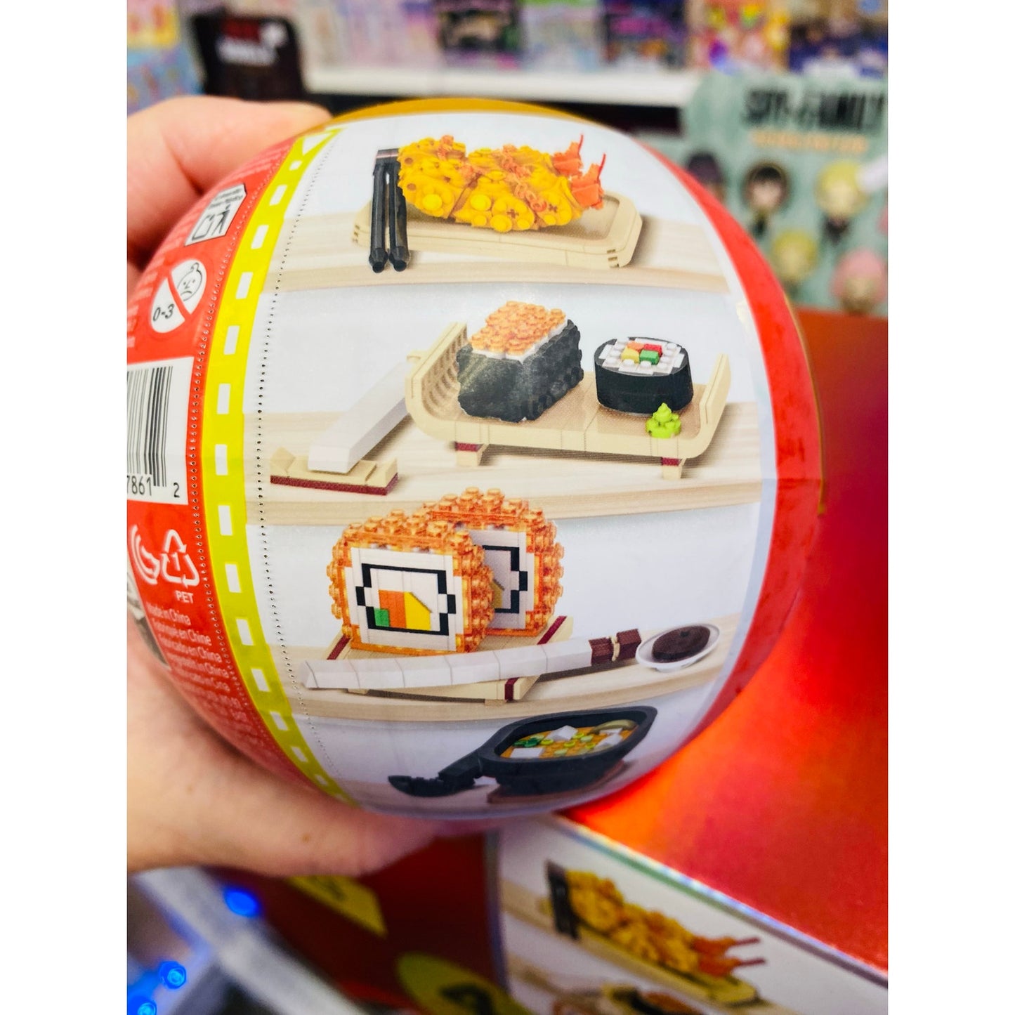 ZURU Max Premium Sushi Bar Collection Building Block Capsules