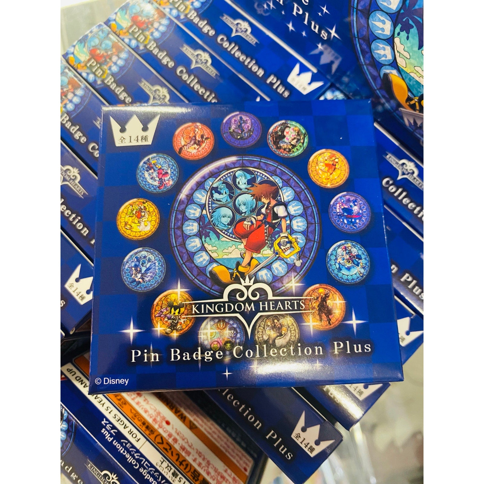 Kingdom Hearts Tin Badge Collection PLUS