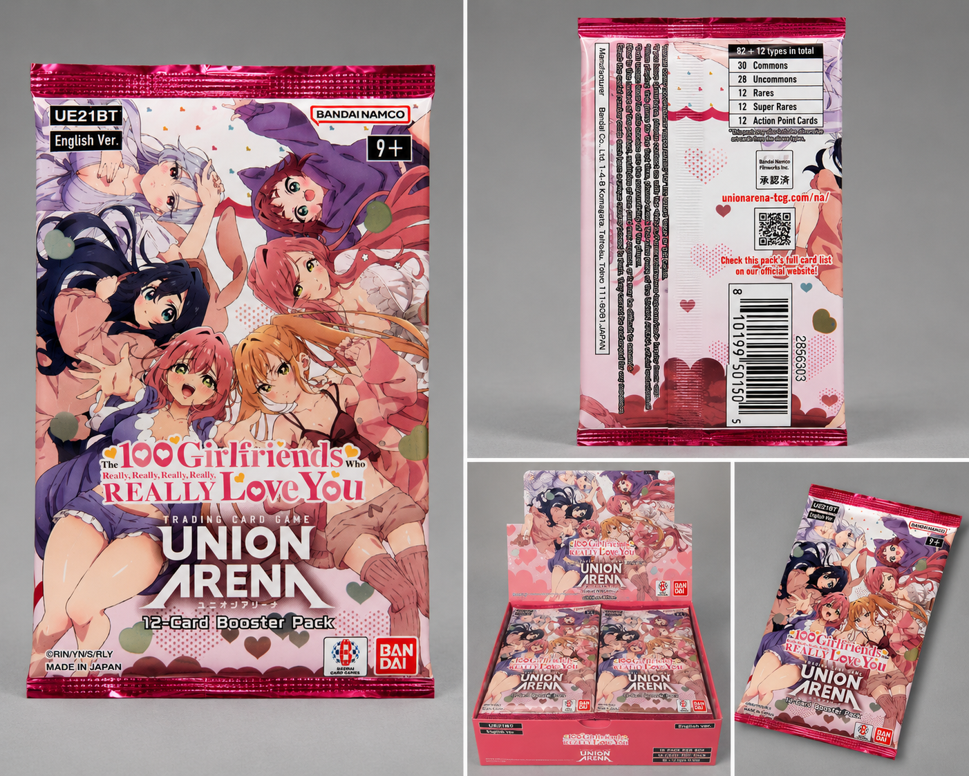 The 100 Girlfriends Who Really, Really, Really, Really, REALLY Love You UE21BT English Edition Booster Pack