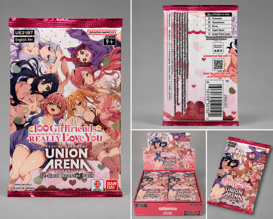 The 100 Girlfriends Who Really, Really, Really, Really, REALLY Love You UE21BT English Edition Booster Pack