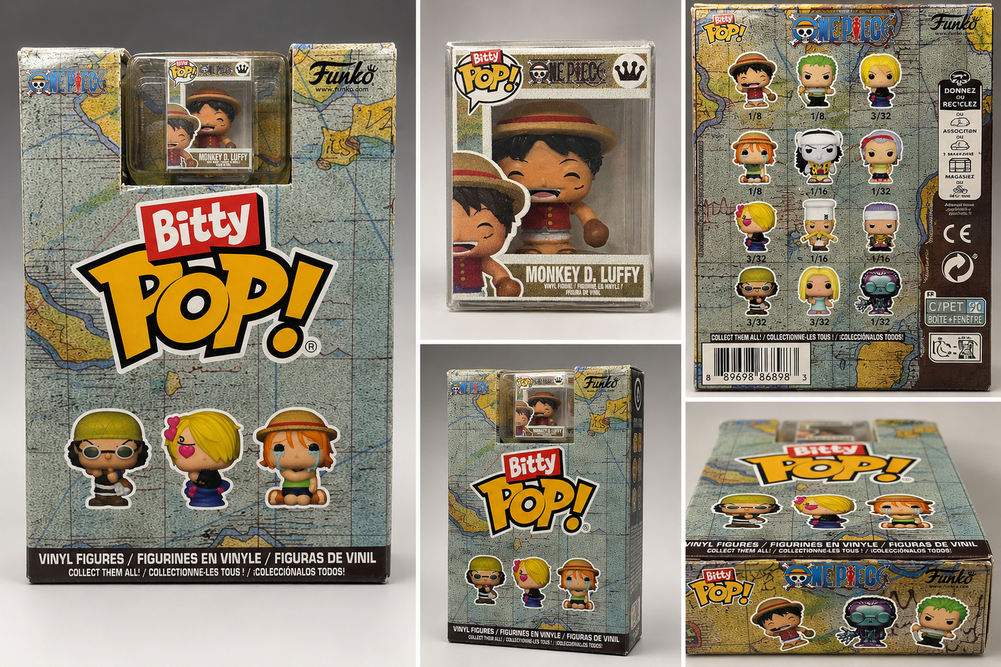 One Piece Bitty Pop! Mini-Figure Singles