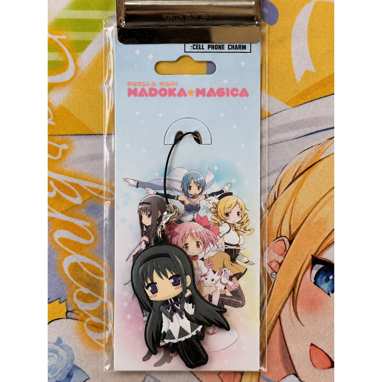 Puella Magi Madoka Magica Homura Akemi Cell Phone Charm