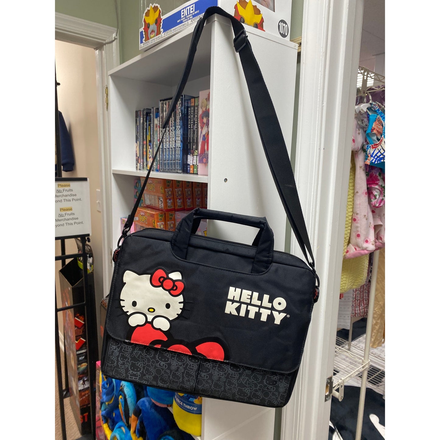 Hello Kitty Official Laptop Carrying Case Bag Multi-Pocketed