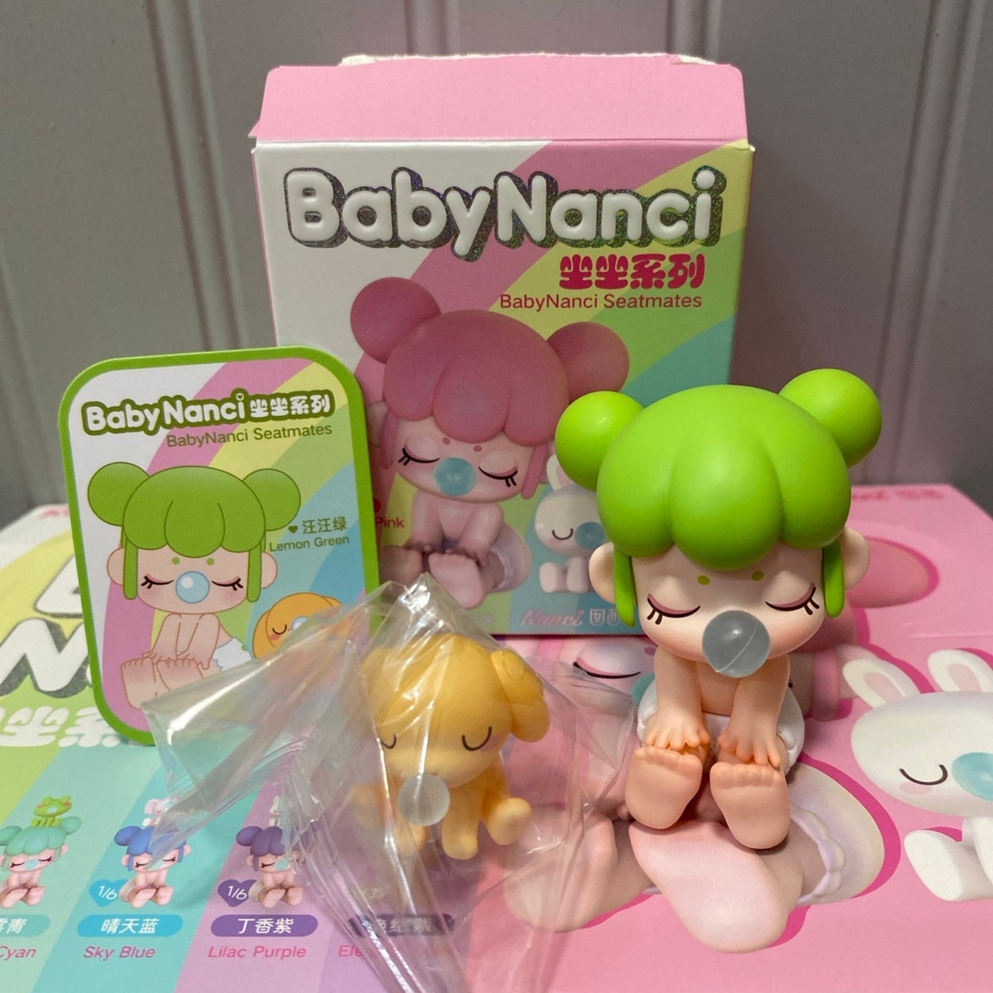 Baby Nanci Seatmates Blind Box “Lemon Green”