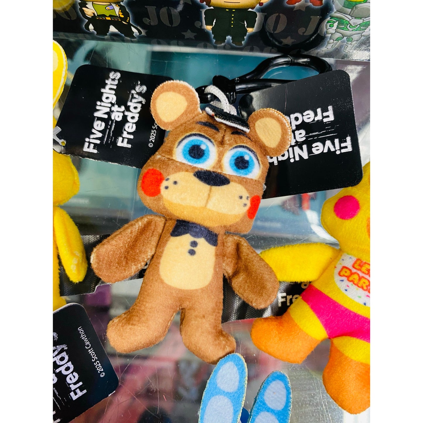 FNAF Five Nights At Freddys Micro Teenies Plush Bag Clips