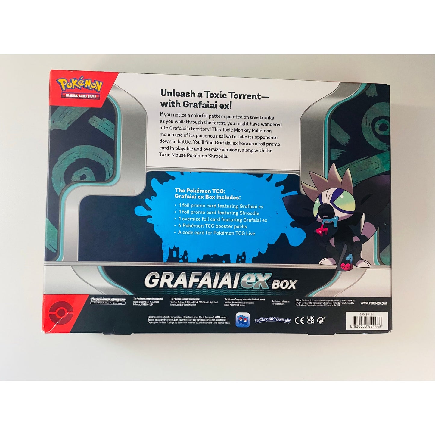Pokemon TCG: Grafaiai ex Box
