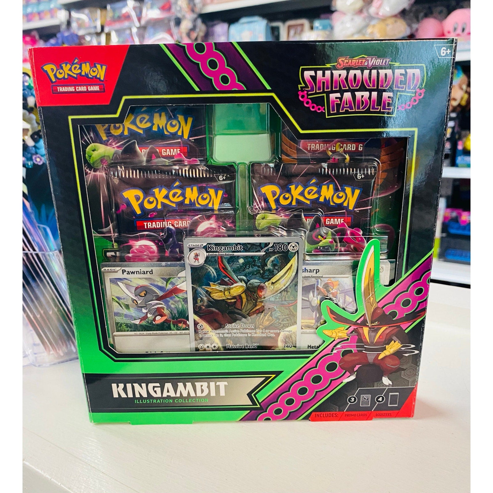 Pokemon Scarlet & Violet: Shrouded Fable Kingambit Illustration Collection