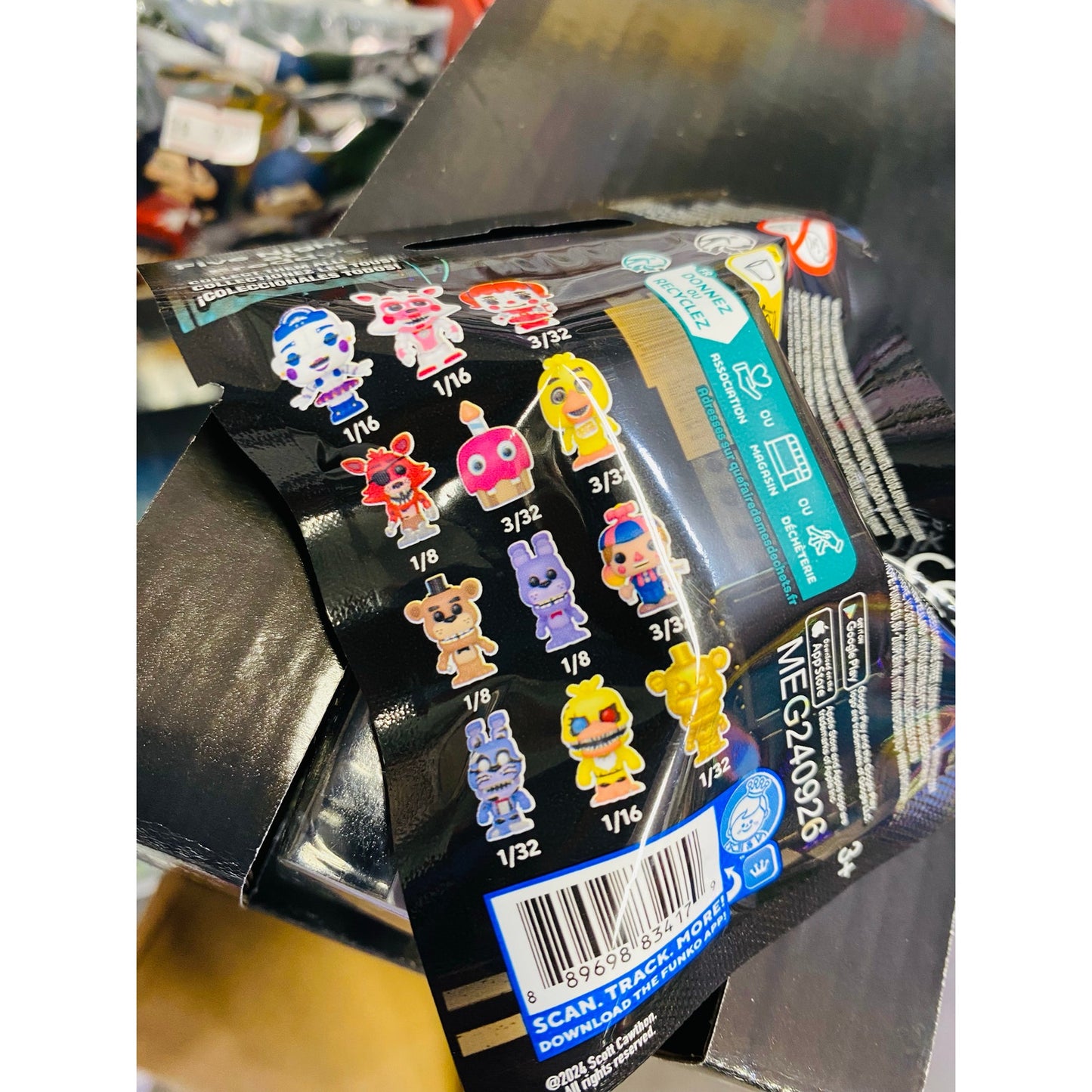 Five Nights At Freddys Funko Bitty POP! Single Pack