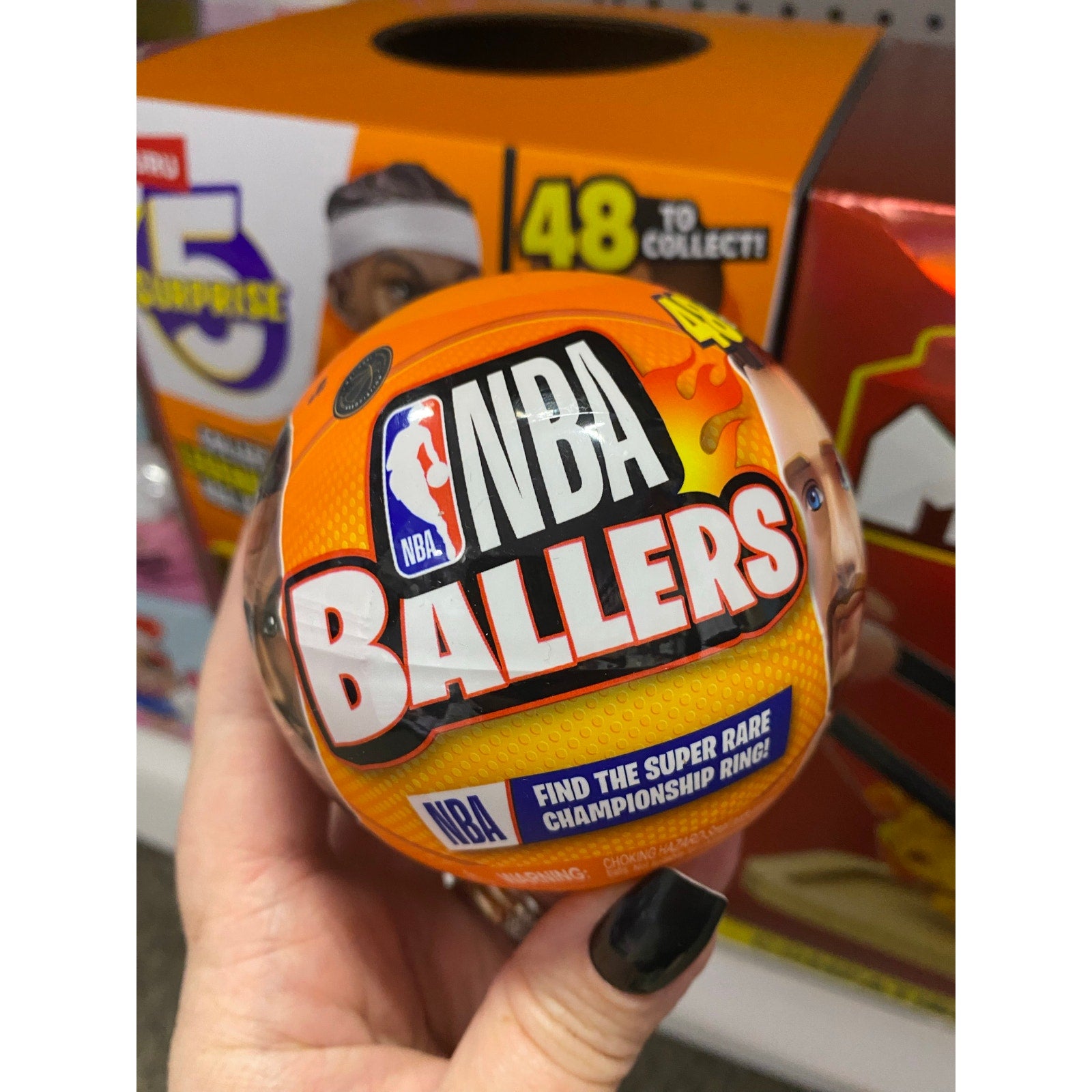 5 Surprise NBA Series 2 Blind Box Capsule Mini Figure