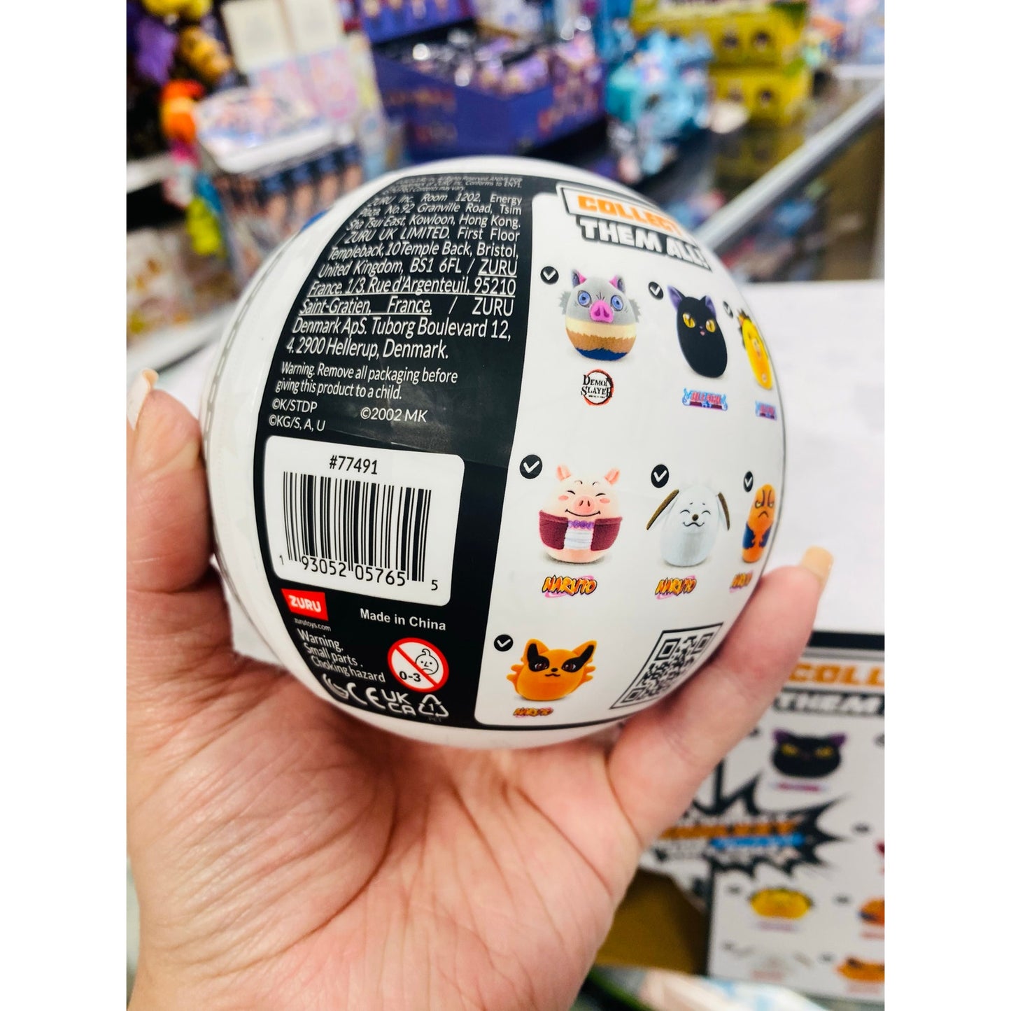 ZURU Anime POP Capsule Plush Toy