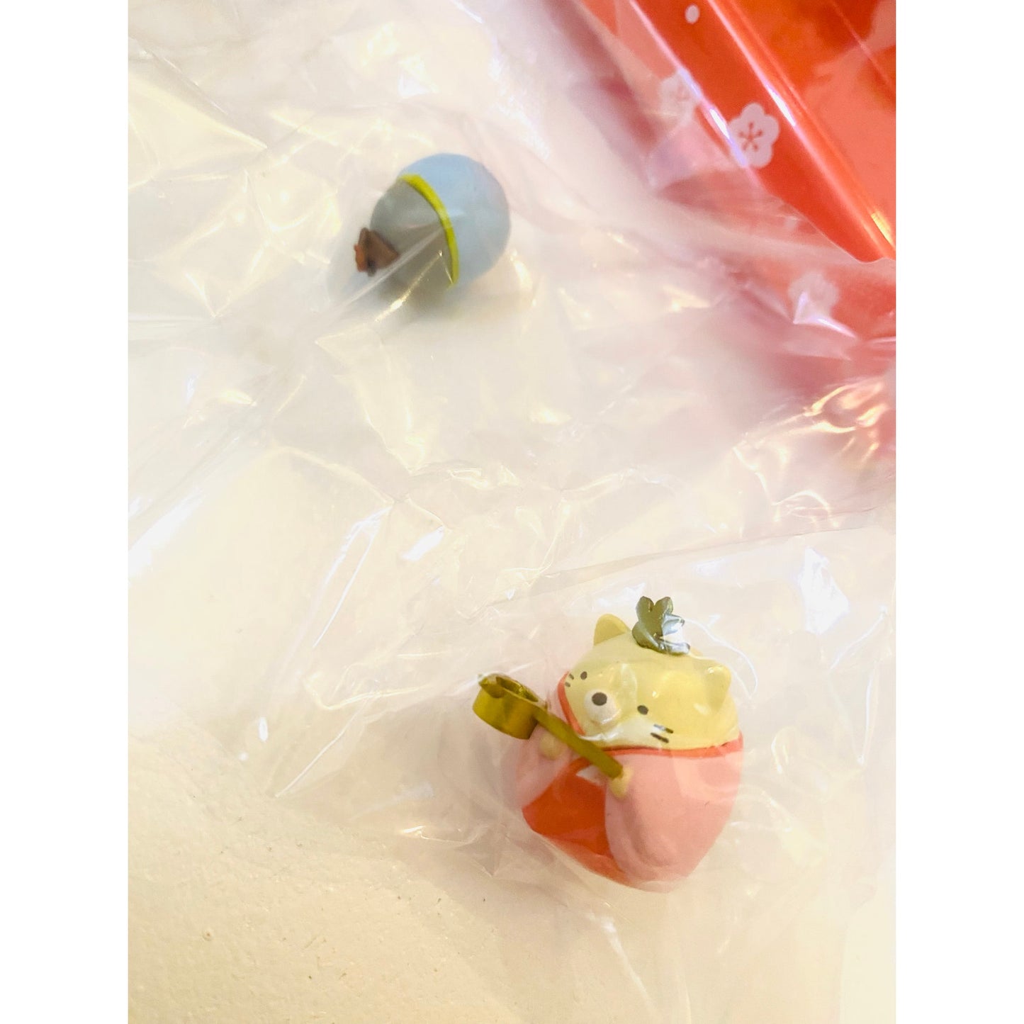 Re-ment Sumikko Gurashi's Doll Festival Blind Box Neko &amp; Mogura Mini Figurer