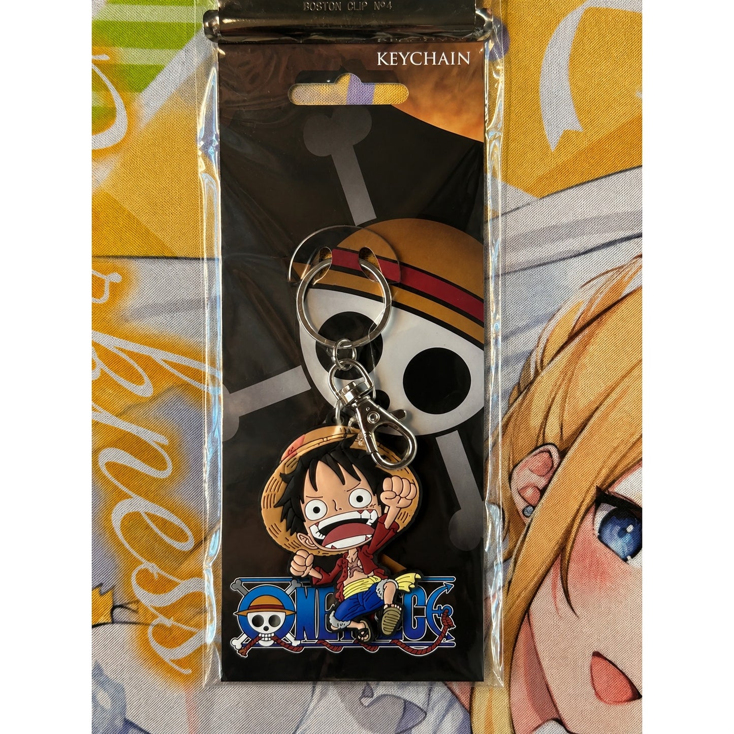 One Piece Monkey D. Luffy Chibi Keychain