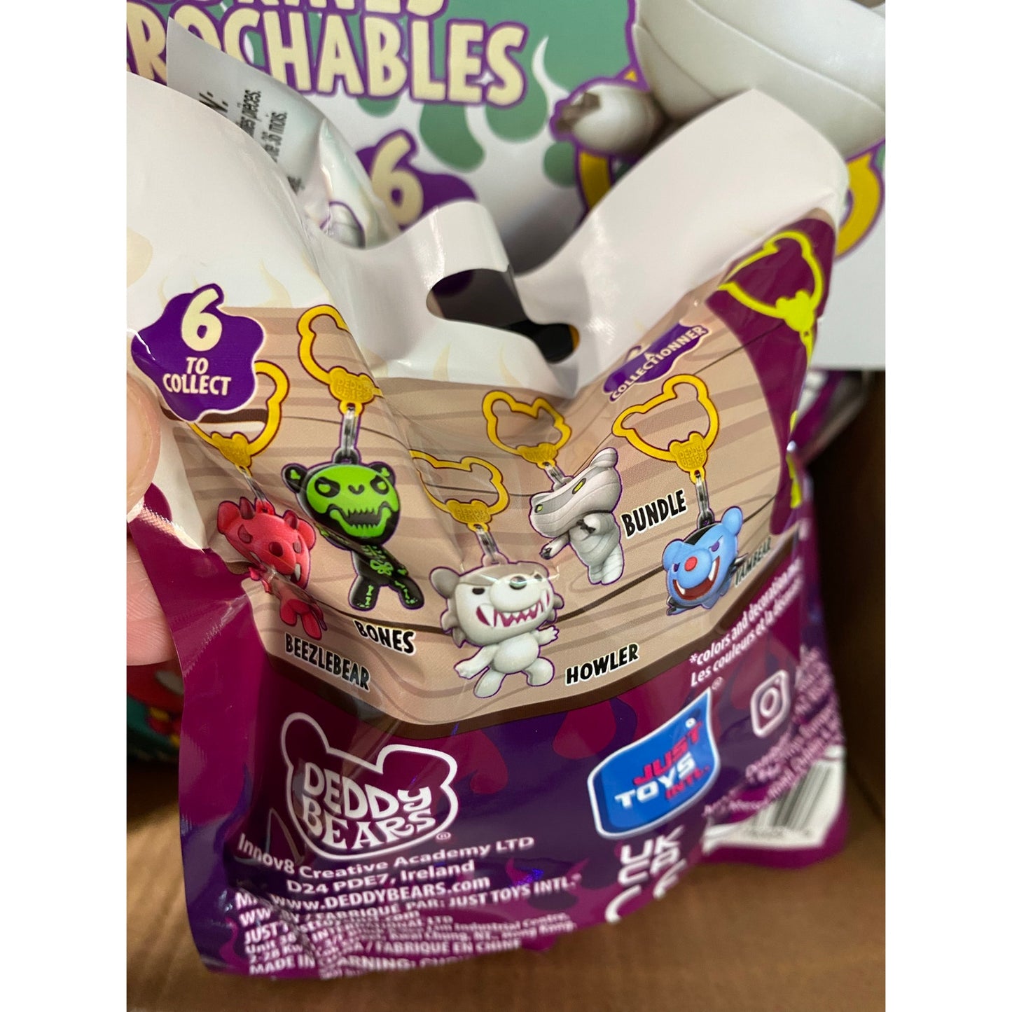Deddy Bears Backpack Hanger Figures