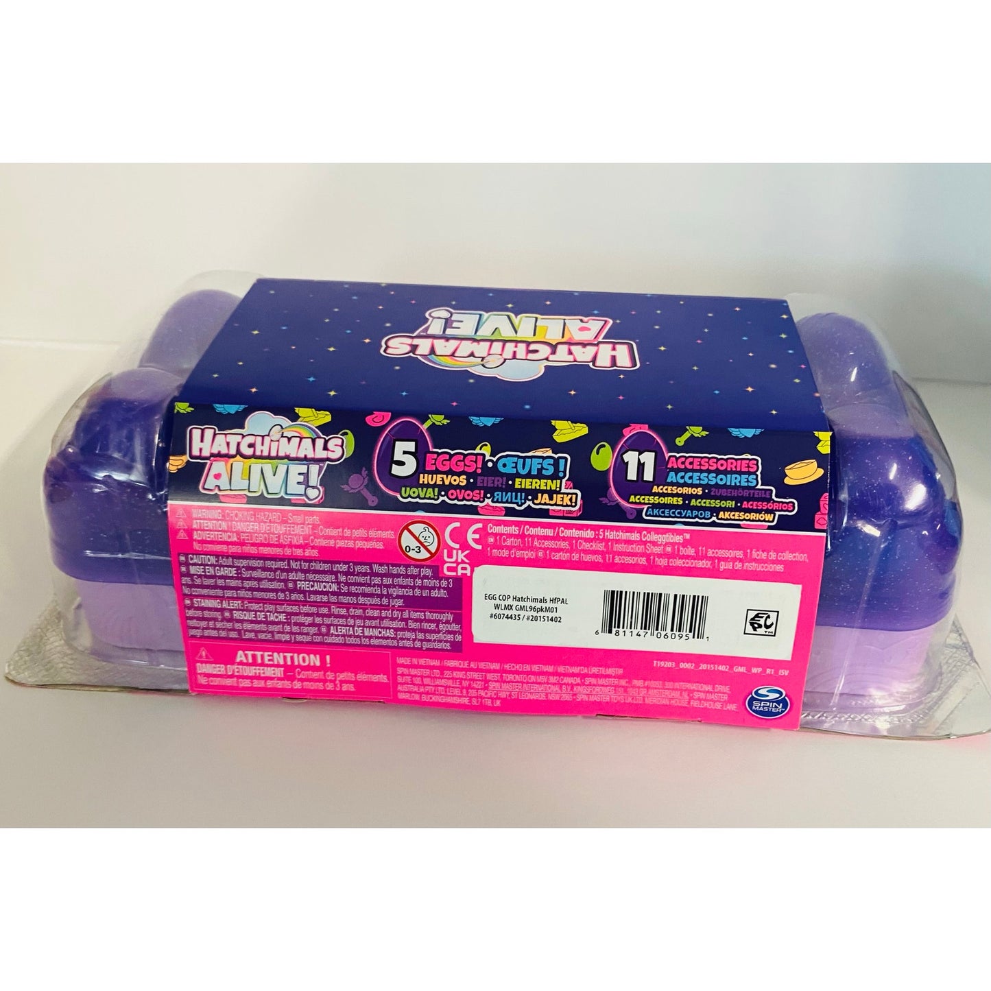 Hatchimals Alive! Neon Rainbow Mystery Figure Carton