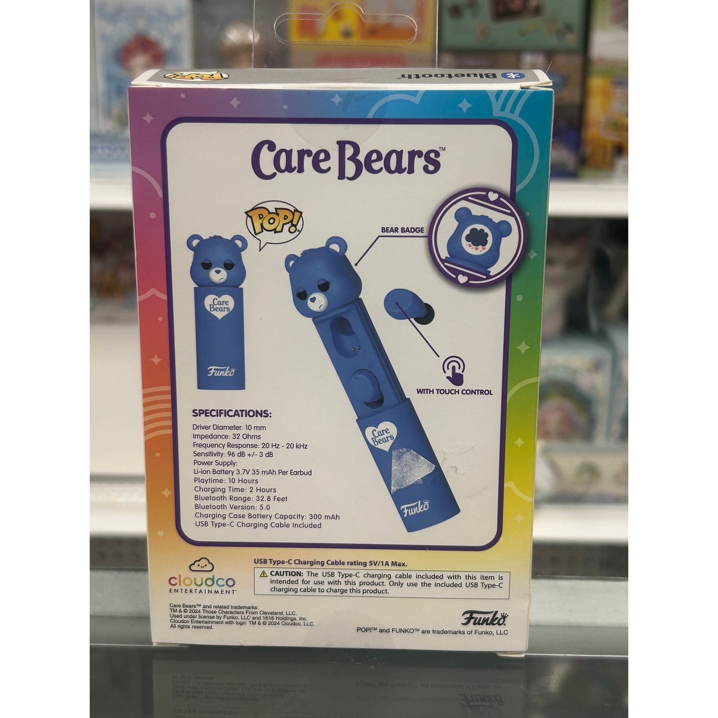 True Wireless Earbuds Grumpy Bear