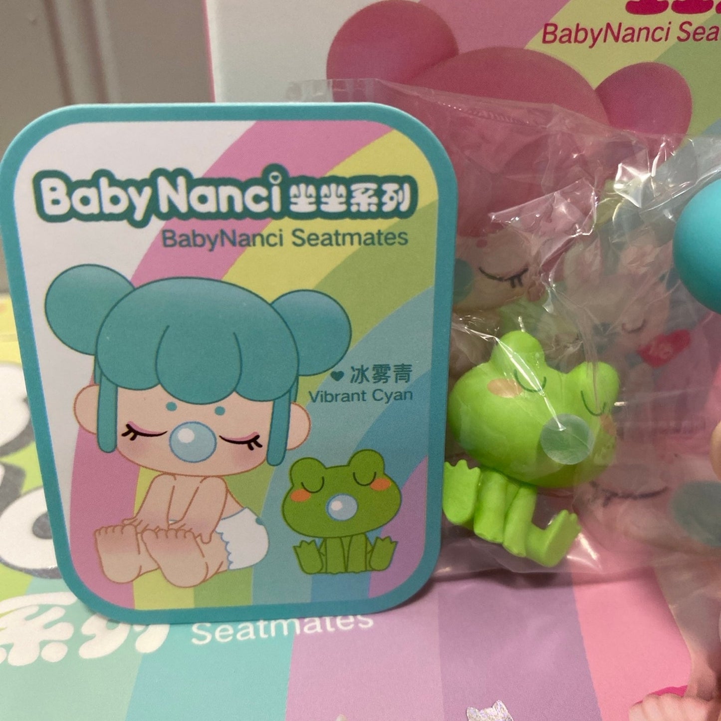 Baby Nanci Seatmates Blind Box “Vibrant Cyan”