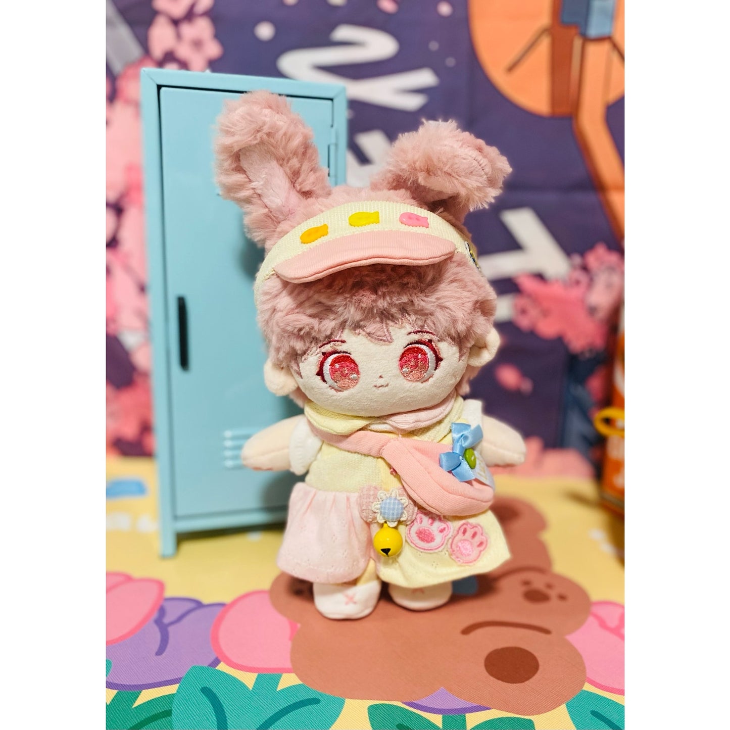 Adorable Kawaii Bunny Ear Dress Up Doll