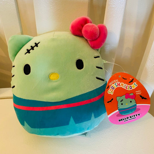 Hello Kitty Squishmallow Frankenkitty Frankenstein