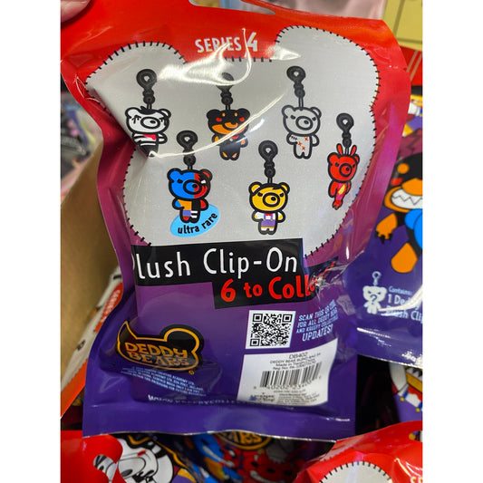 Deddy Bear Plush Blind Bag Clip-On