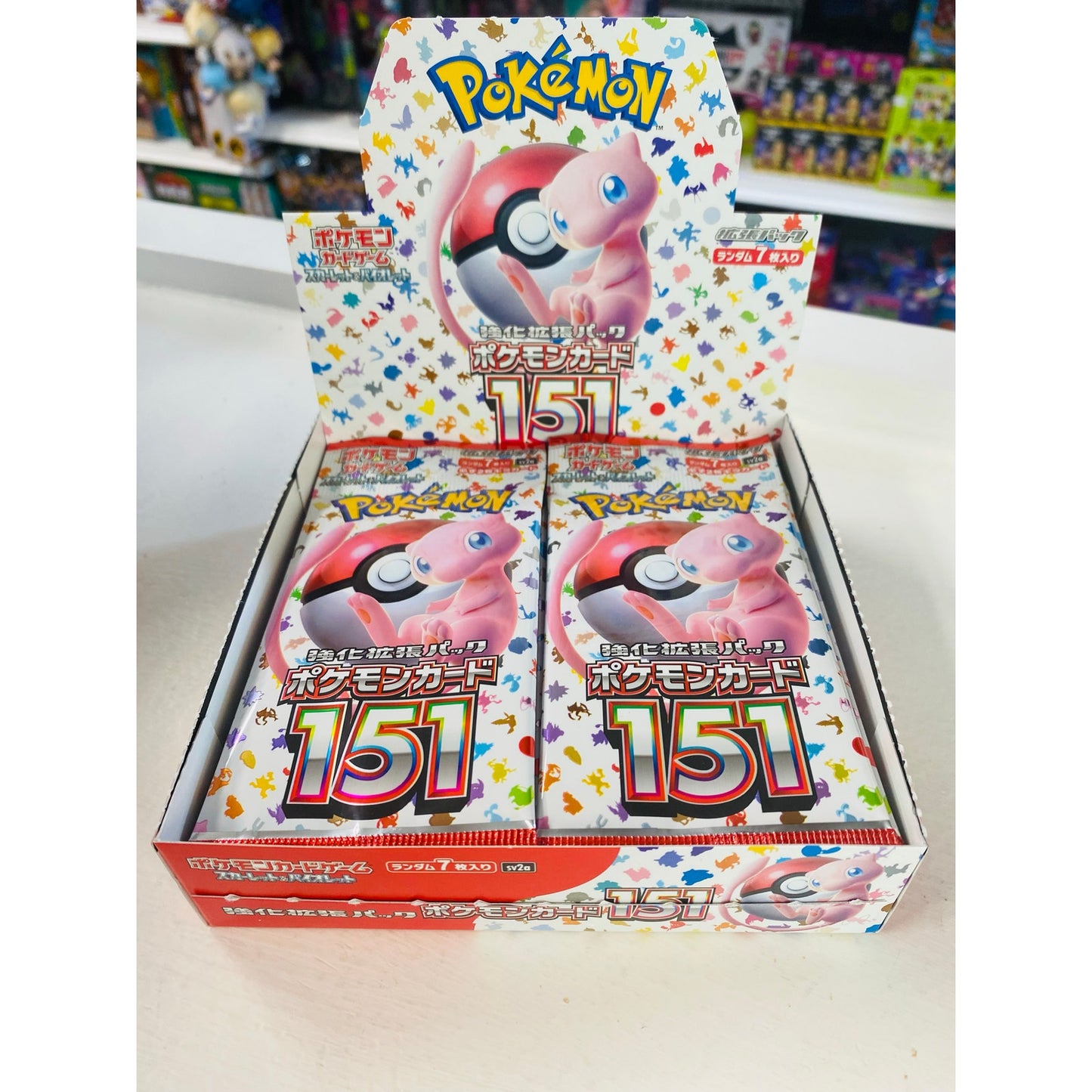 Pokemon Enhanced Expansion 151 Booster Packs JAPANESE Ver.